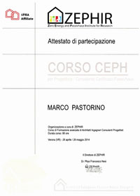 Corso Passive House Designer, 2014